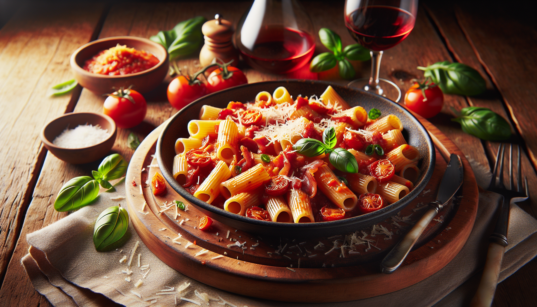 rigatoni all amatriciana